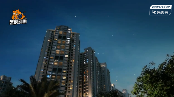 夜景燈光三維動(dòng)畫(huà)設(shè)計(jì)